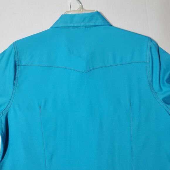 Cowgirl Justice Shirt Midi Dress Western Style Size L - Picture 16 of 16